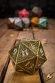 Dice D20 - Gold, 8,5cm