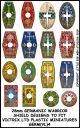 Germanic Warriors Shield Designs 4
