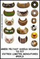 Greek Peltast Shield Designs 1