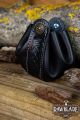 Wanderer Pouch (Leer) - Zwart, S
