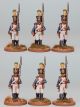 Mixed French Voltigeurs Post 1812 - Full Dress, Marching