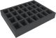40mm Full-Size foam tray met 28 vakjes