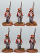 Hanoverian Infantry Post 1812 in Cap, Marching