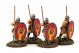 Late Roman Unarmoured Infantry - Helmets, Advancing
