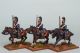 Prussian Cuirassiers, Galloping, Shouldered Swords